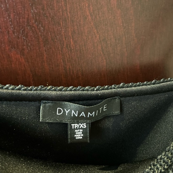 Dynamite fringe crop tank - Picture 5 of 5